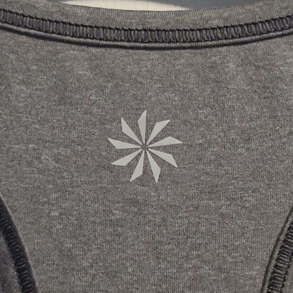 Athleta Charcoal Racerback Tank Top - Picture 9 of 10